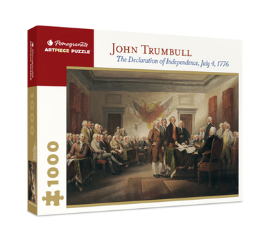 Toy John Trumbull: The Declaration of Independence, July 4, 1776 1000 Piece Jigsaw Puzzle Book
