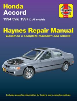 Paperback Honda Accord 1994-97 Book