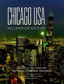 Hardcover Chicago USA: A Quality Pictorial of Yesterday, Today and Tomorrow Book