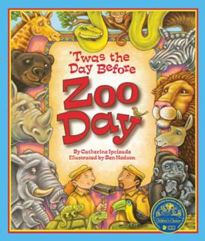 Paperback 'Twas the Day Before Zoo Day Book