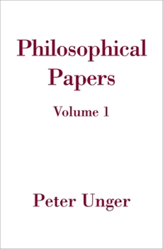 Hardcover Philosophical Papers: Volume One Book