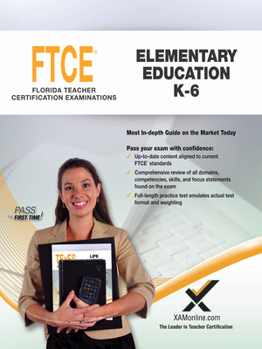 Paperback 2017 FTCE Elementary Education K-6 (060) Book