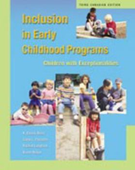 Paperback Inclusion in Early Childhood Programs: : Children with Exceptionalities, Third Canadian Edi Book