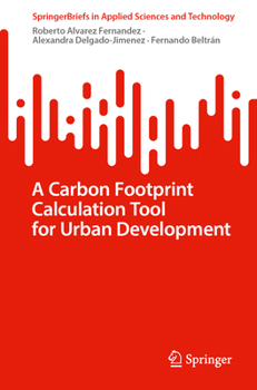 Paperback A Carbon Footprint Calculation Tool for Urban Development Book