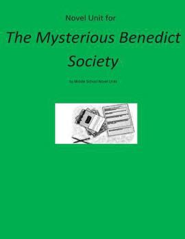 Paperback Novel Unit for The Mysterious Benedict Society Book
