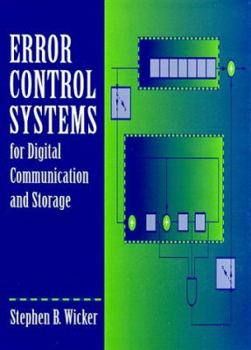 Paperback Error Control Systems for Digital Communication and Storage Book