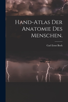 Paperback Hand-Atlas der Anatomie des Menschen. [German] Book