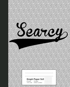 Paperback Graph Paper 5x5: SEARCY Notebook Book