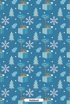 Notizbuch: Weihanchtsgeschenk Muster Motiv ; A4 150 Seiten kariert mit doppelseitigem Rand | mit Register, Seiten numeriert, Vintage Softcover - ... Rezeptebuch, Schreibheft (German Edition)
