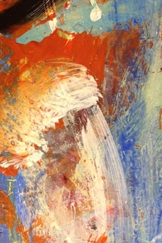 Notes: A Blank Squared Paper Journal with Bright Abstract Painting Cover Art