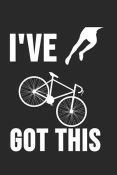I've Got This: 6 x 9 Squared Notebook for Mountainbiker & Downhill Biker
