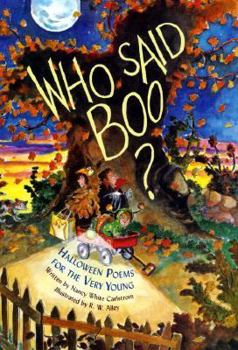 Hardcover Who Said Boo?: Halloween Poems for the Very Young Book