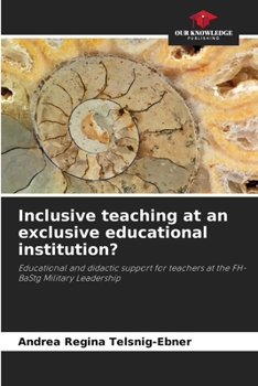 Paperback Inclusive teaching at an exclusive educational institution? Book