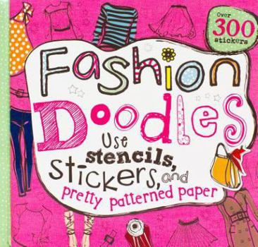Spiral-bound Fashion Doodles Book
