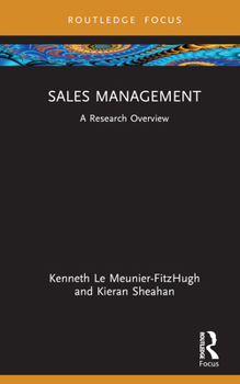 Hardcover Sales Management: A Research Overview Book