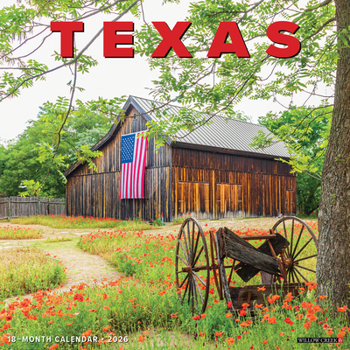 Calendar Texas 2026 Wall Calendar Book