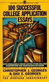 Mass Market Paperback 100 Successful College Application Essays Book
