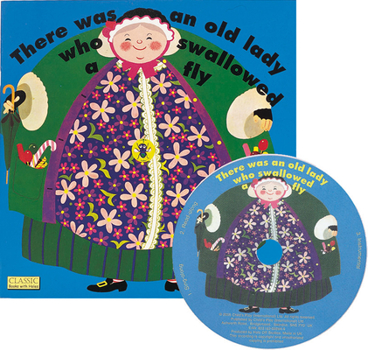 There Was an Old Lady Who Swallowed a Fly - Book  of the Classic Books with Holes