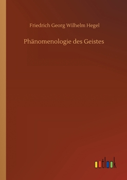 Paperback Phänomenologie des Geistes [German] Book