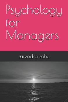 Paperback Psychology for Managers Book