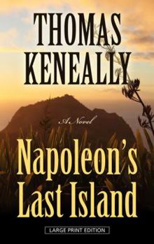 Hardcover Napoleon's Last Island [Large Print] Book