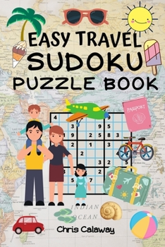 Paperback Easy Travel Sudoku Puzzle Book