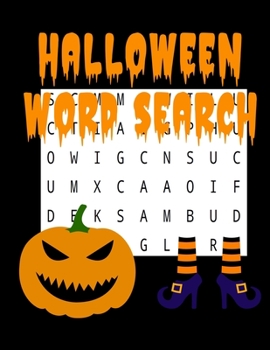 Paperback Halloween Word Search Book