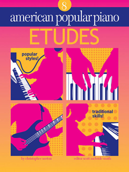 Paperback American Popular Piano - Etudes: Etudes Level 8 Book