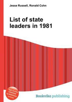 Paperback List of State Leaders in 1981 Book