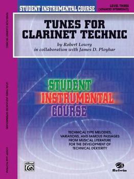 Paperback Student Instrumental Course Tunes for Clarinet Technic: Level III Book