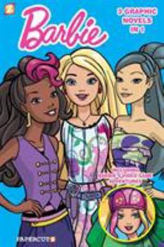 Paperback Barbie 3-In-1 Book