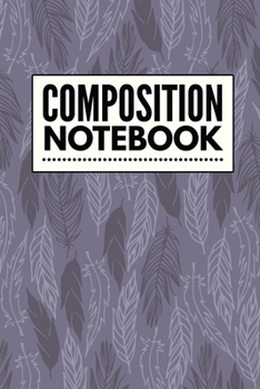 Composition Notebook: College Ruled 6" x 9" Writing Notes Journal,Office,Kids,School and college student.