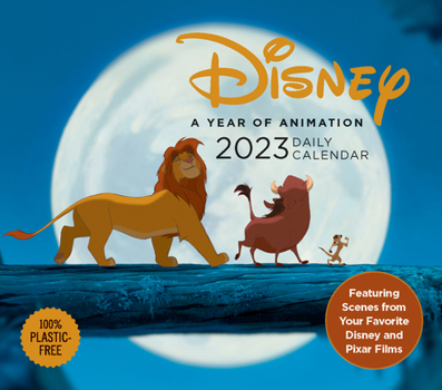 Calendar Disney a Year of Animation: 2023 Daily Calendar Book