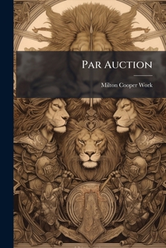 Paperback Par Auction: Analysis Of Play Book