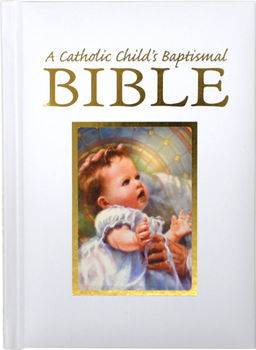 Hardcover Catholic Child's First Bible Book