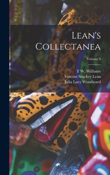 Hardcover Lean's Collectanea; Volume 3 Book