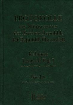 Hardcover Protokolle Des Ministerrates Der Zweiten Republik, Kabinett Leopold Figl I: Band 8: 25. November 1947 Bis Janner 1948 [German] Book