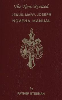 Imitation Leather Jesus, Mary, Joseph Novena Manual Book