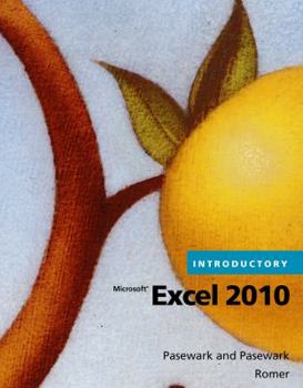 Spiral-bound Microsoft Excel 2010 Introductory Book