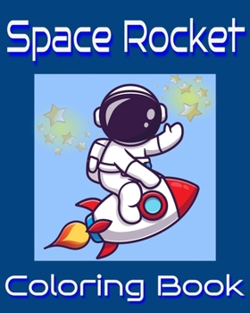 Paperback Space Rocket: Coloring Book