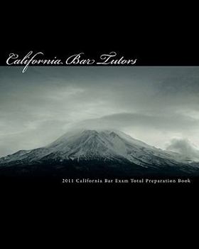 Paperback California Bar Exam Total Preparation Book 2011 Book