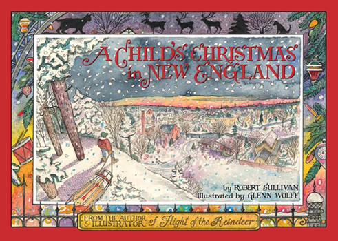 Hardcover A Child's Christmas in New England Book