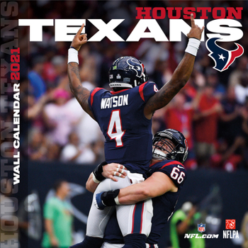 Calendar Houston Texans 2021 12x12 Team Wall Calendar Book