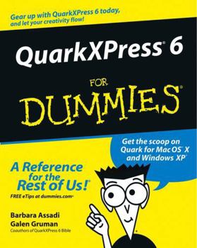 Paperback QuarkXPress 6 for Dummies Book