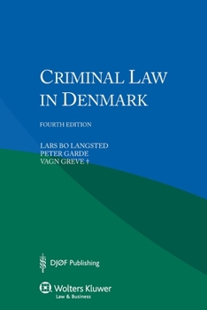 Paperback Criminal Law in Denmark Book