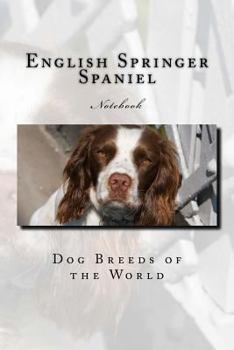 Paperback English Springer Spaniel: Notebook Book