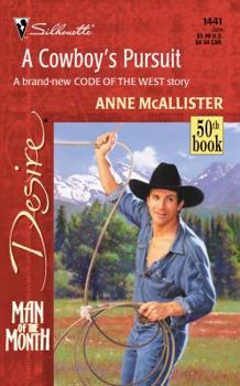 Mass Market Paperback A Cowboy's Pursuit [Large Print] Book