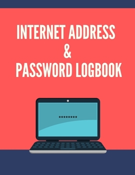 Paperback Internet Password Logbook: Keep Track of Your Online Usernames and Passwords in this Password Keeper Journal and Online Organizer Book