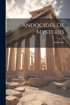 Paperback Andocides De Mysteriis Book
