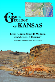 Paperback Roadside Geology of Kansas Book